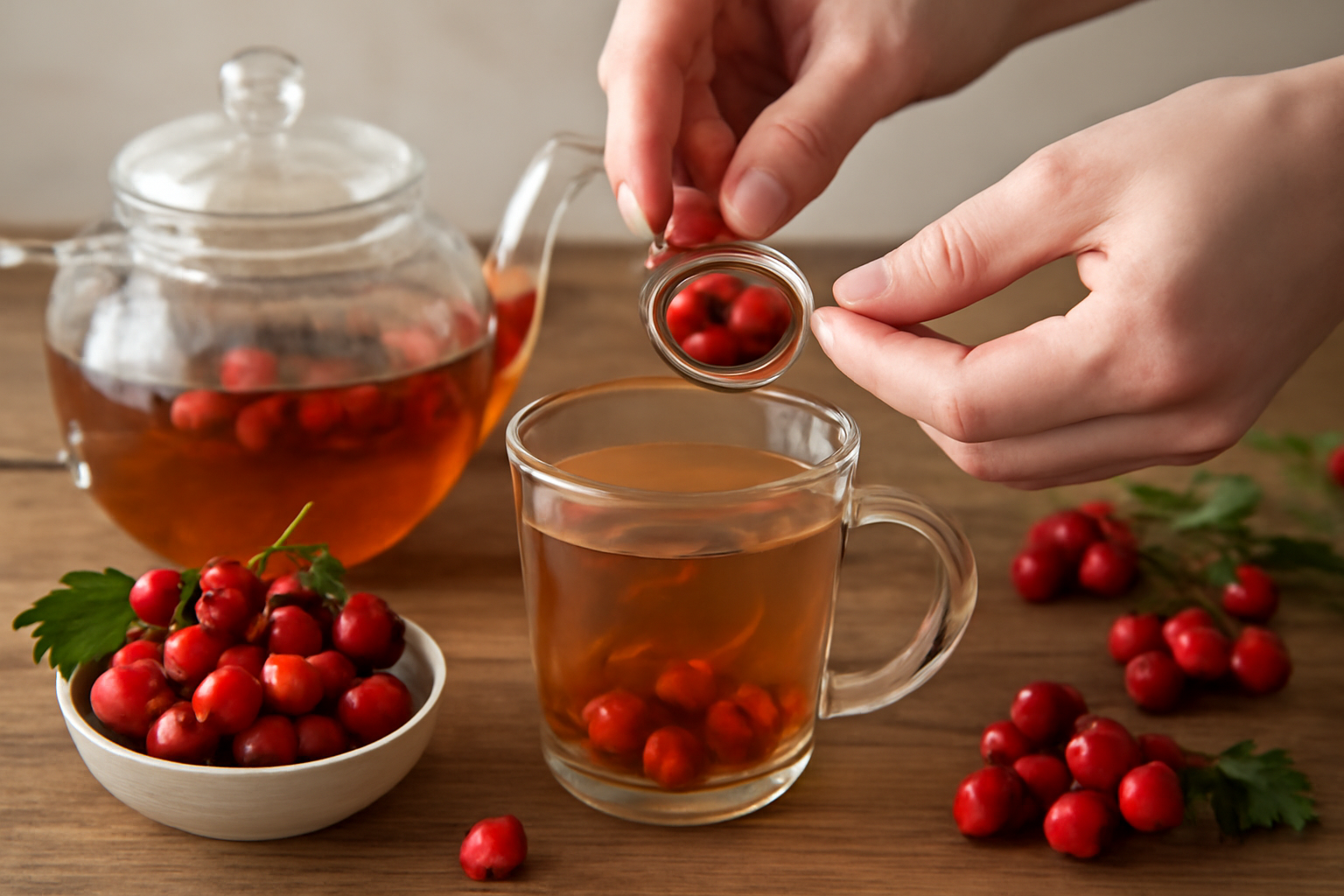 Galagonya tea elkészítése lépésről lépésre