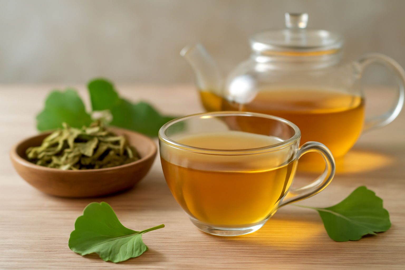 Ginkgo tea koncentráció javítására