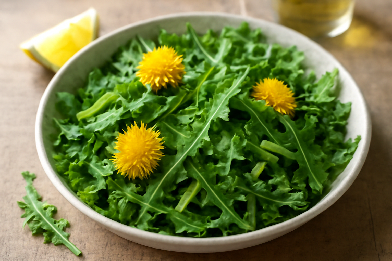 Pitypang saláta tavaszi tisztítókúrához