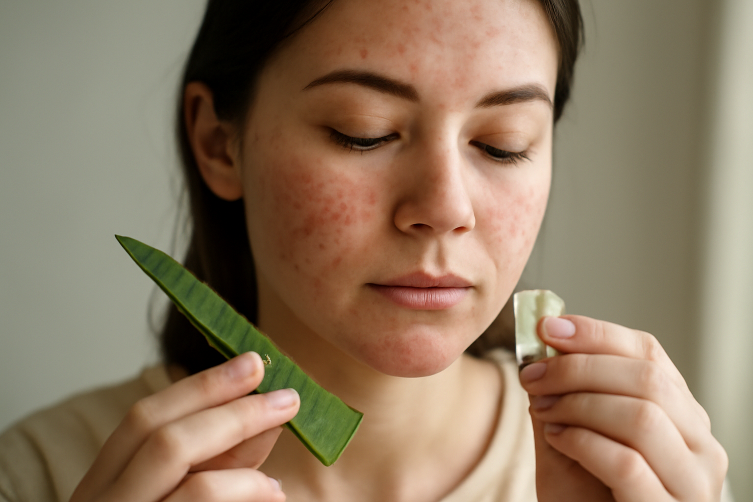 Aloe vera aknéra: mikor ront a helyzeten?